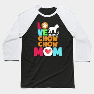 Love being a cockapoo mom tshirt best cockapoo Baseball T-Shirt